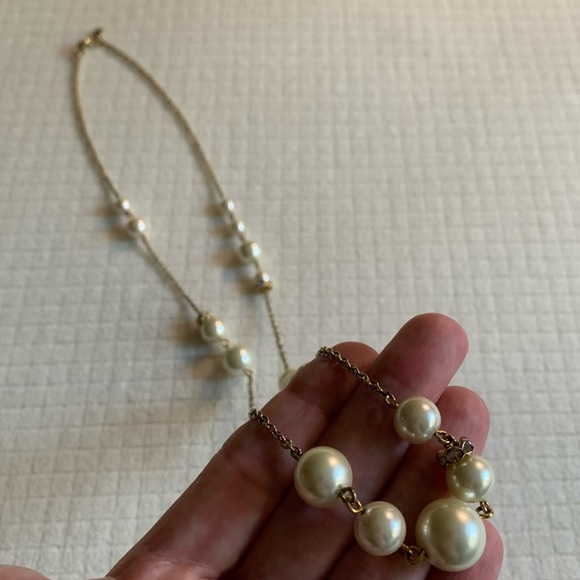 J.Crew faux pearl long necklace - Picture 10 of 12